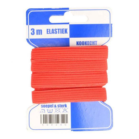 Elastic boil-proof 10mm - card of 3 meters