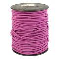 Cord elastic purple 3 mm - per meter