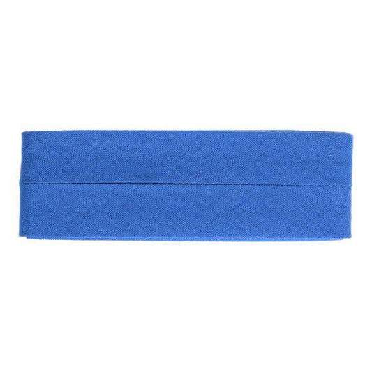 Biasband 12mm breed blauw - per meter