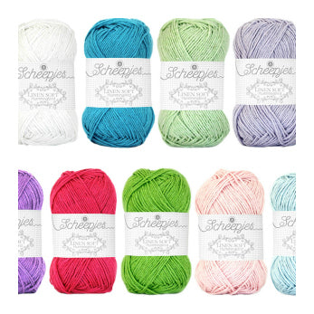 Crochet kit summer scarf Flight of Fancy